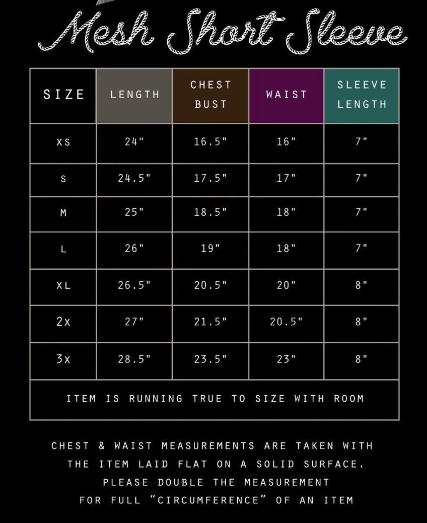 Western Checkered Mesh Top