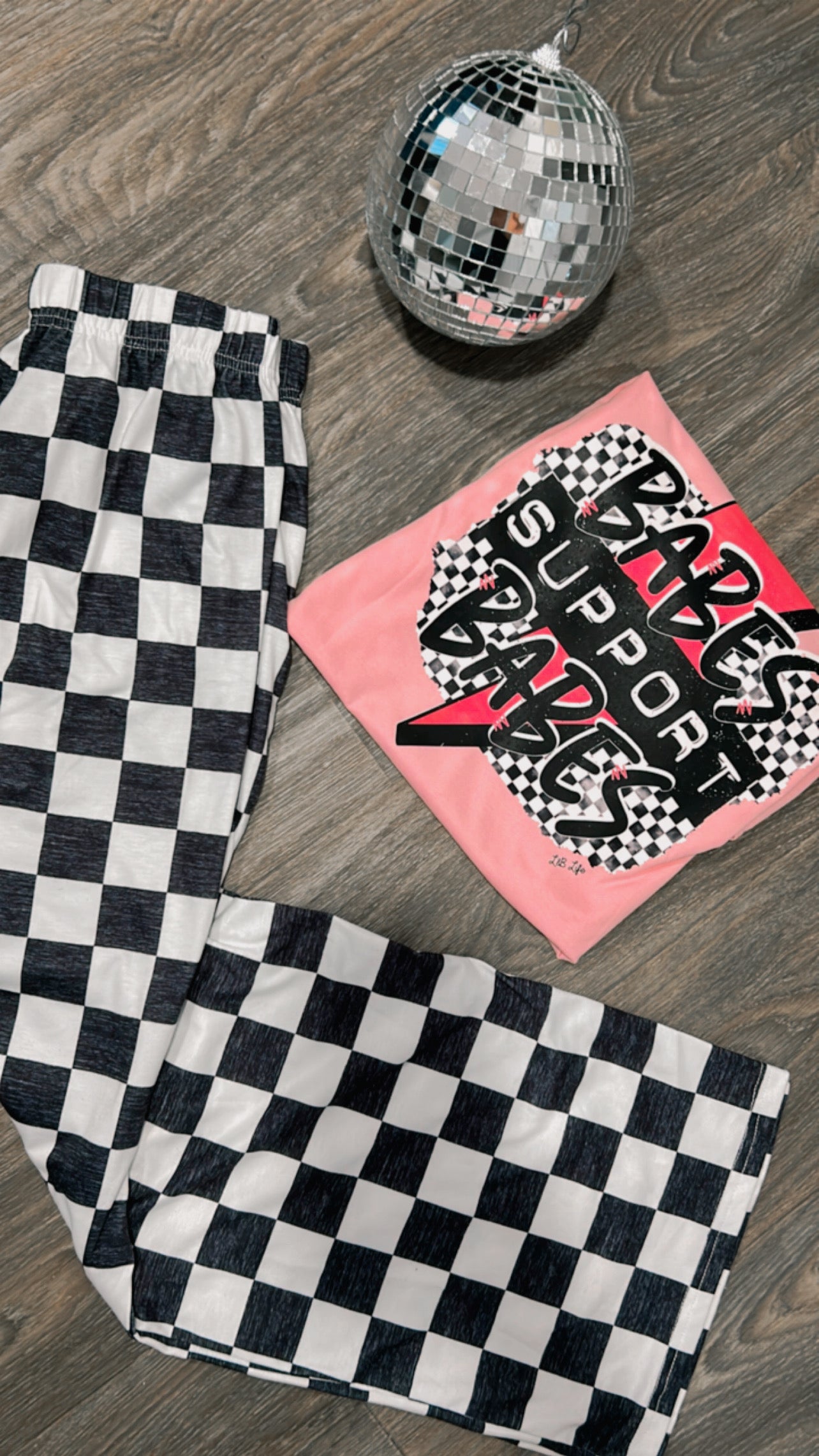Checkered Babes Tee