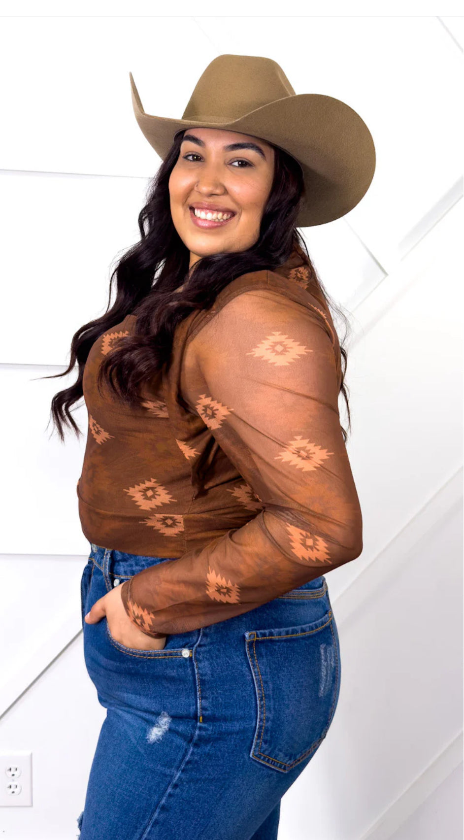 Copper Canyon Mesh Top