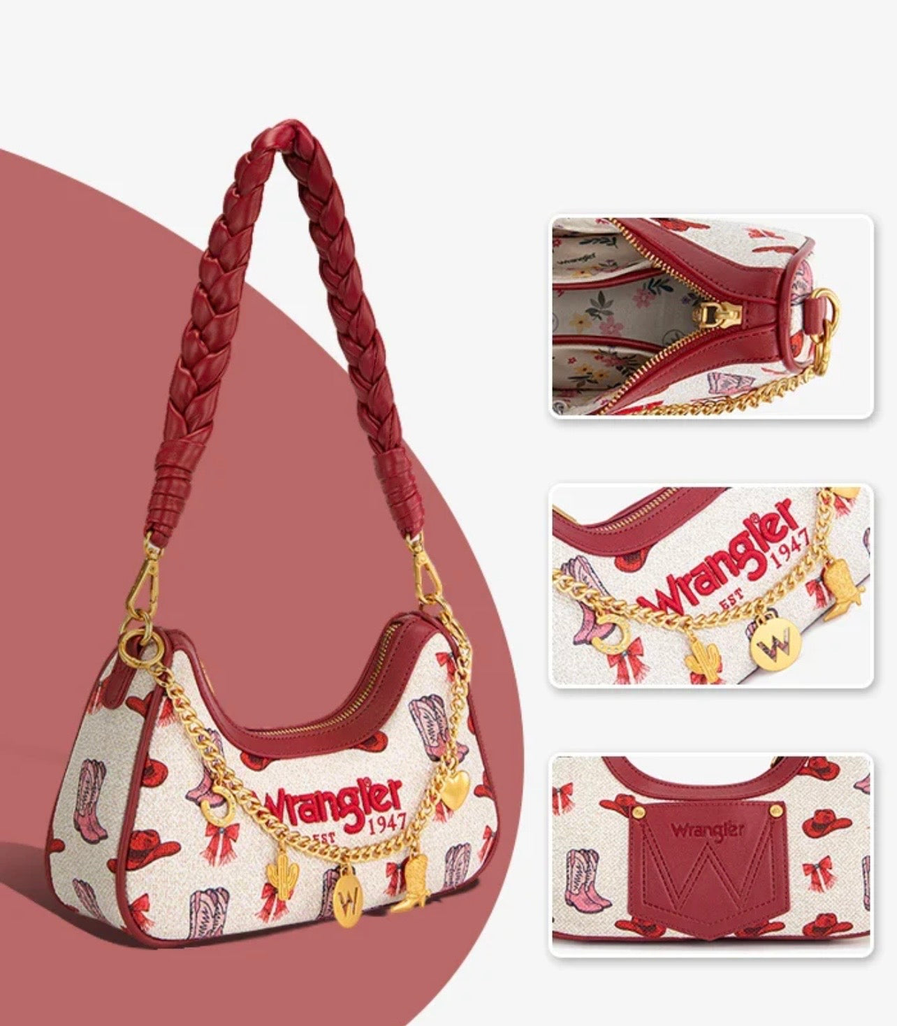 Wrangler Coquette Bag (Red)