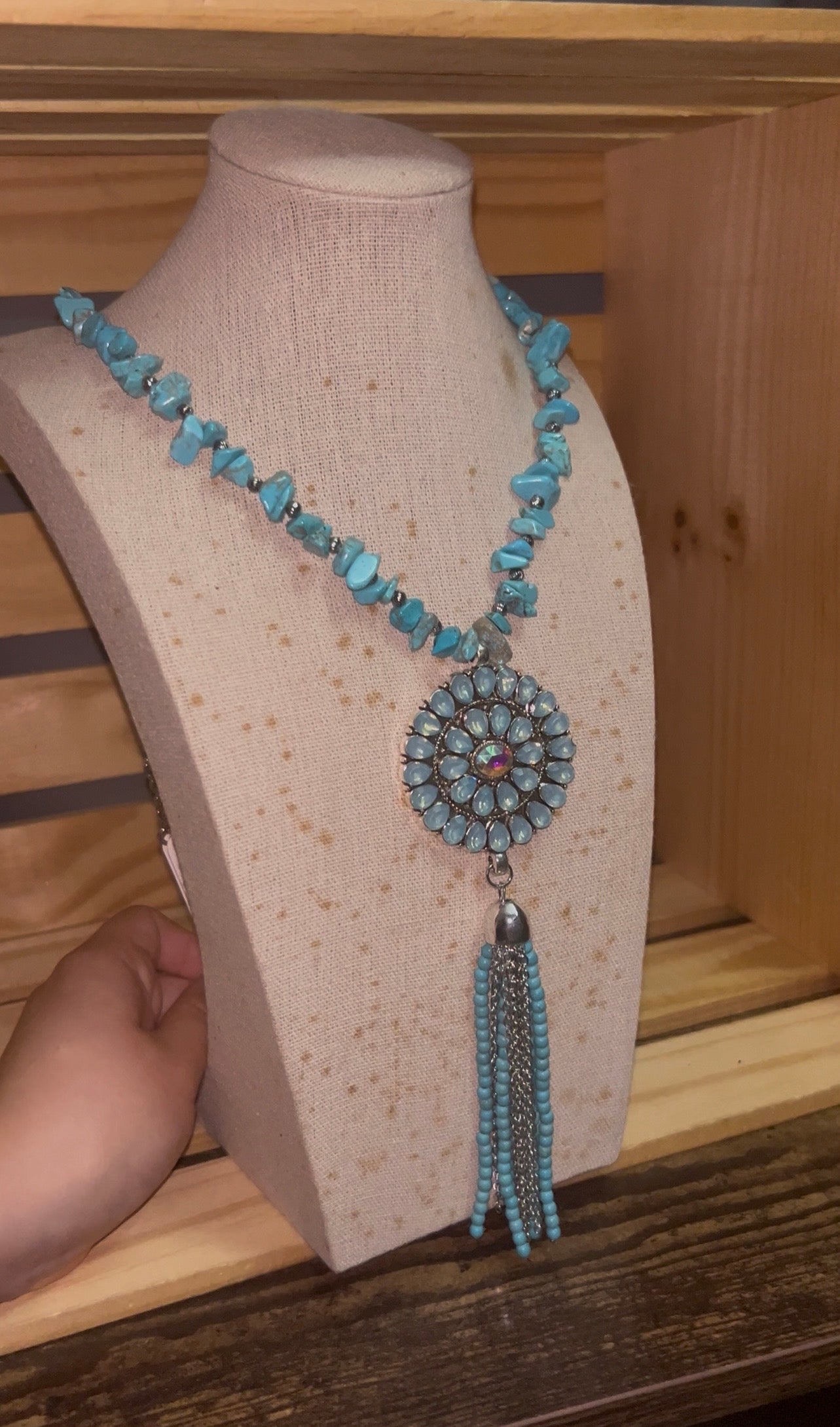 Tassel Stone Necklace