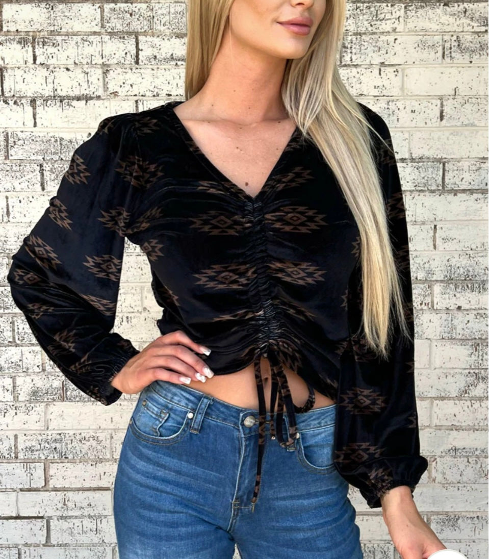 Texas Twist Aztec Top