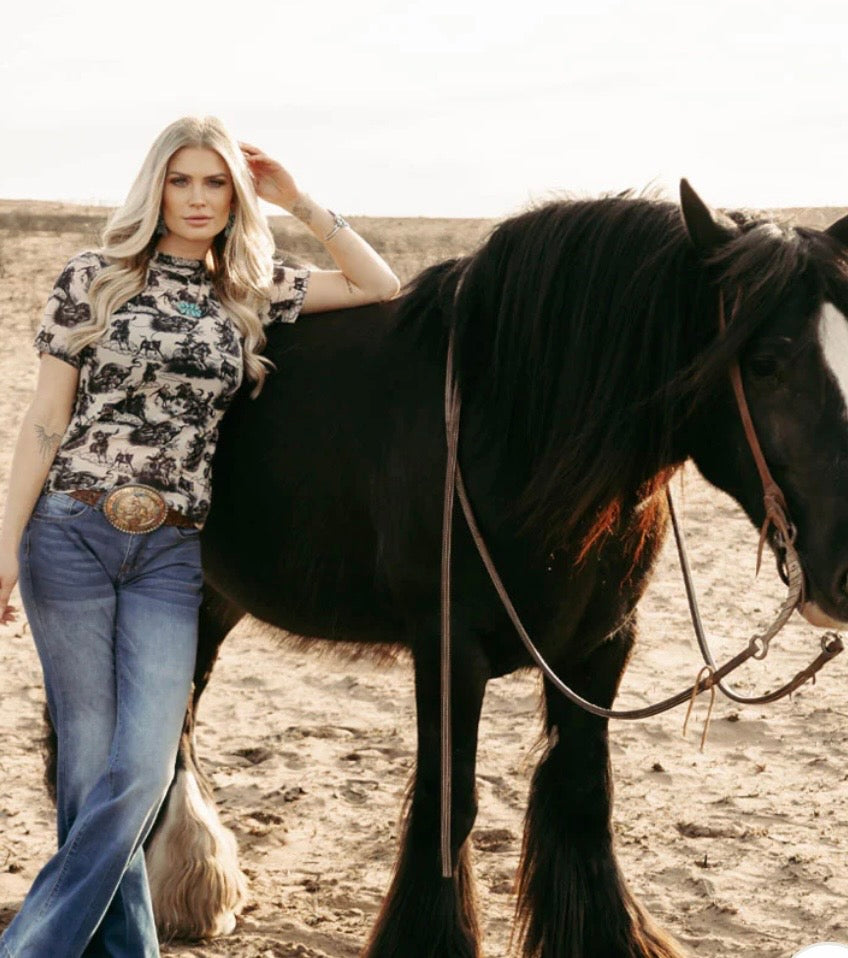 Ranch Mesh Top