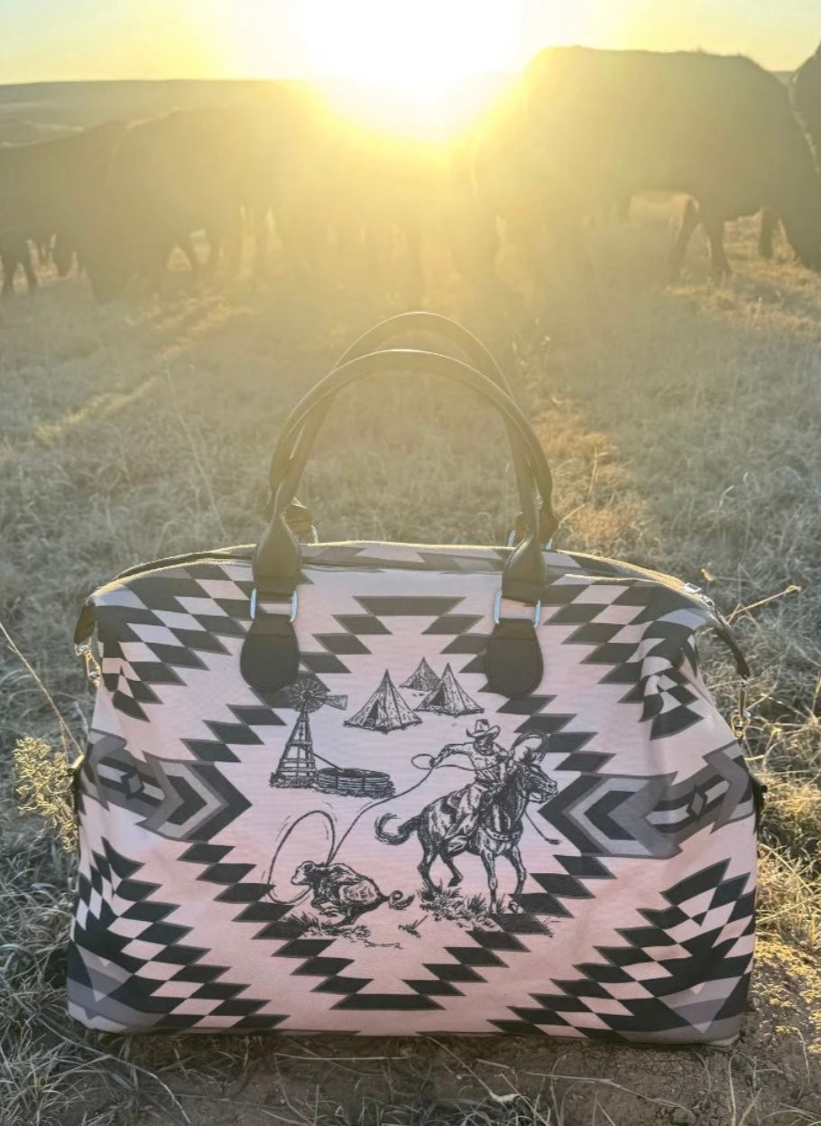 Wranglin Cowboy XL Tote