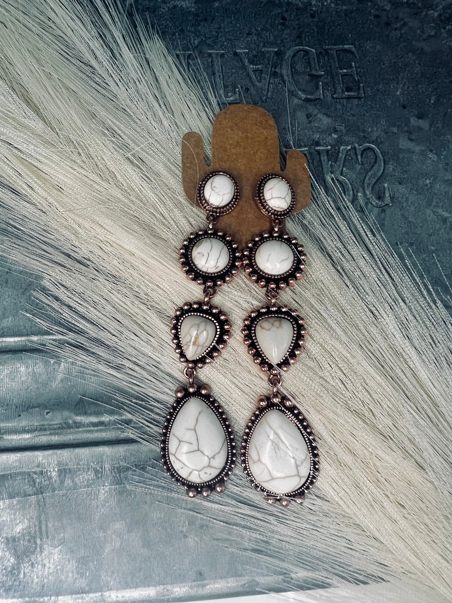 Western Stone Earrings