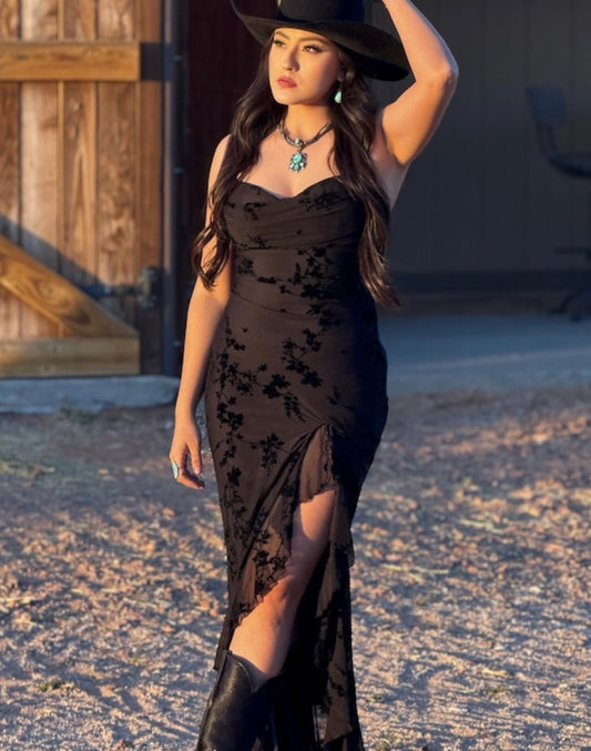 Dark Romance Mesh Dress