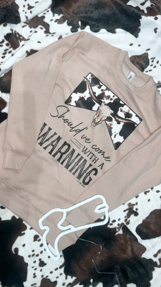 Warning Sweater