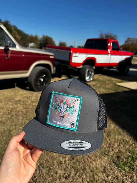 Longhorn Snapback Gray