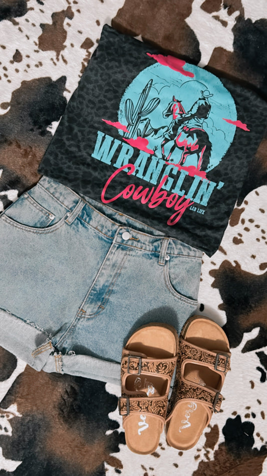 Neon Cowboy Tee