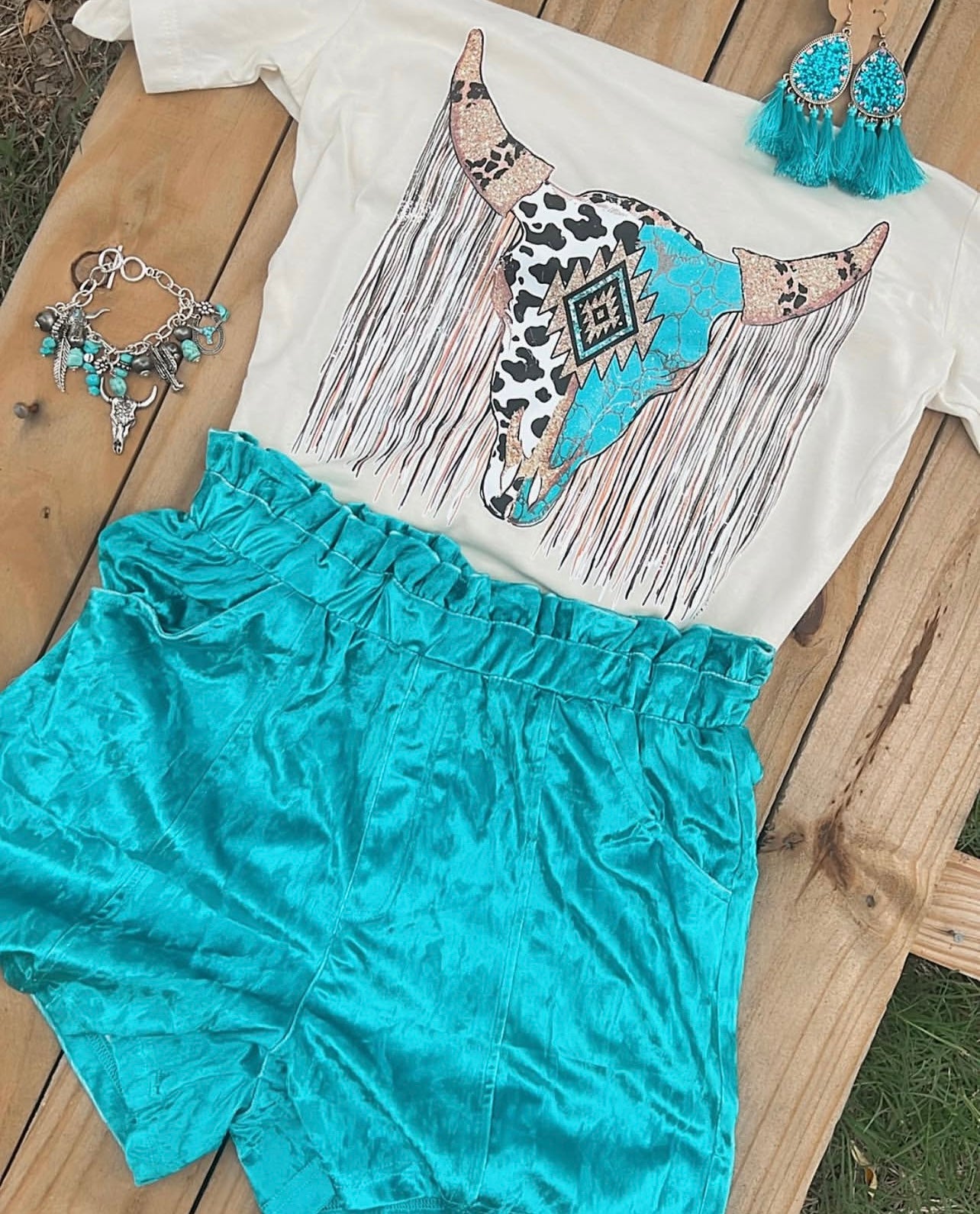 Fringe Bull Tee