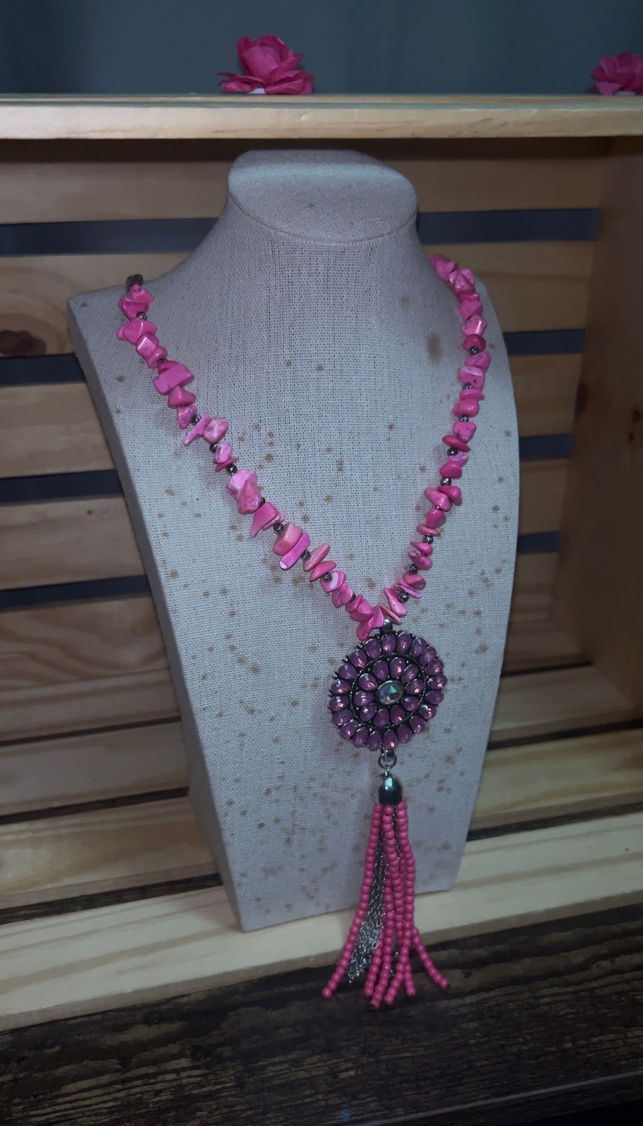 Tassel Stone Necklace