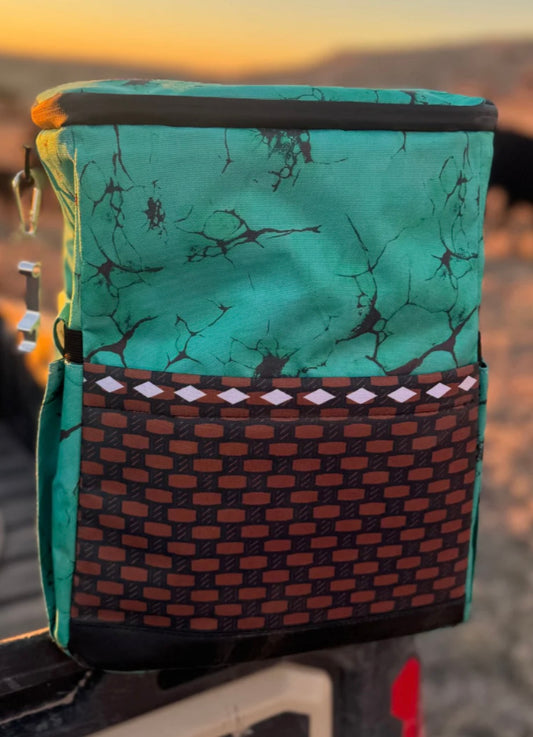 Turquoise Cooler Backpack