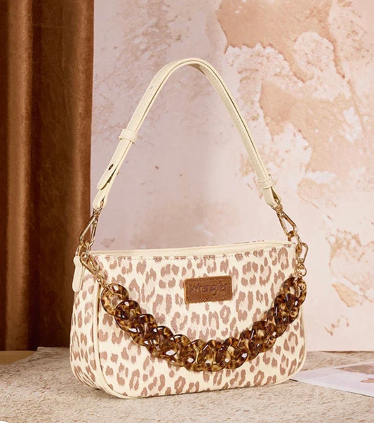 Wrangler Leopard Shoulder Bag